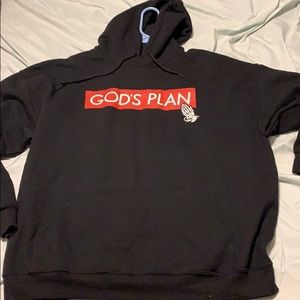 Drake Black God’s Plan Hoodie